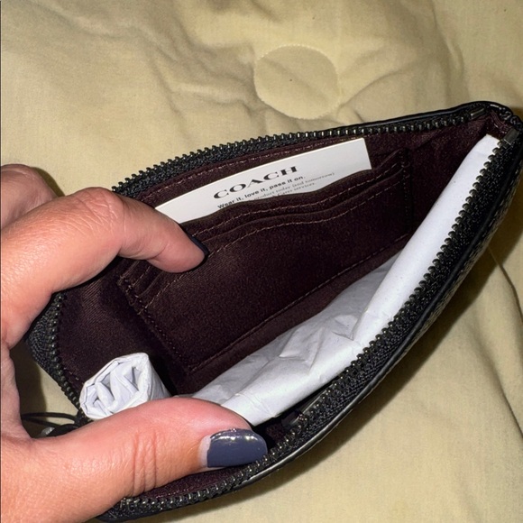 NWT Limited Edition Disney x Coach Mickey Mouse Wristlet - Picture 3 of 4